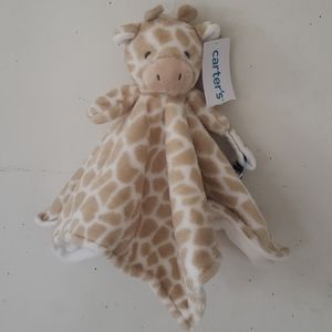 Baby giraffe comfort cloth